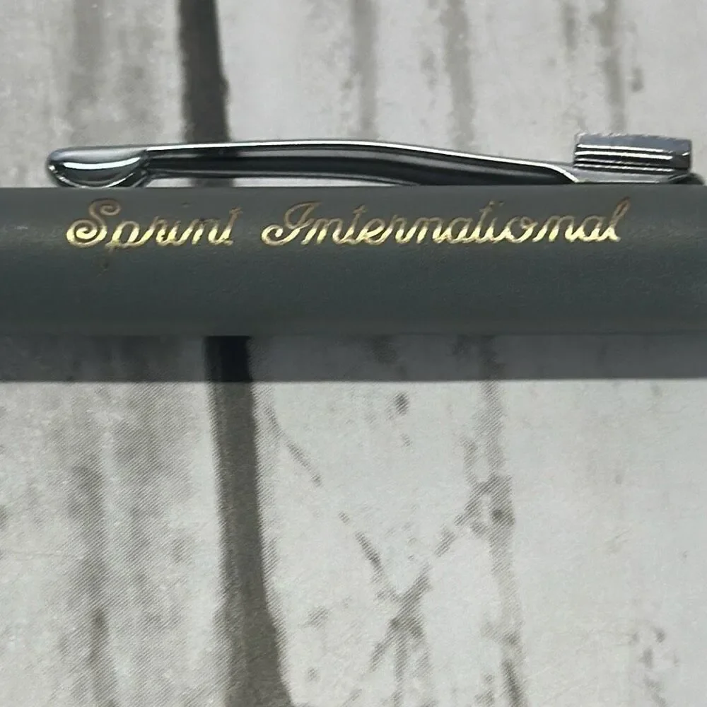 Cross Silver Pencil with‎ Sprint International on the side in Original Box